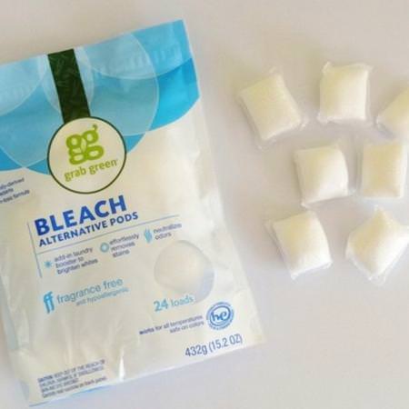 Grab Green, Bleach Alternative Pods, Fragrance Free, 60 Loads, 2 lbs 6 oz (1080 g) Review