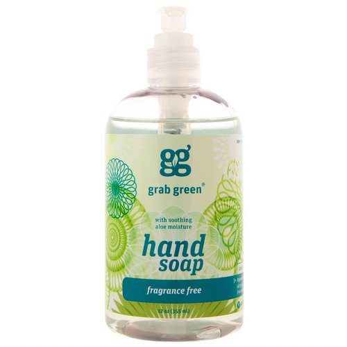 Grab Green, Hand Soap, Fragrance Free, 12 oz (355 ml) Review