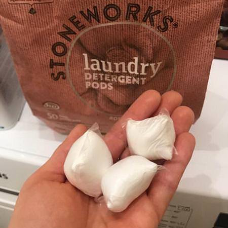 Stoneworks, Laundry Detergent Pods, Rose Petal