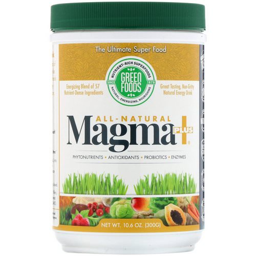 Green Foods, All-Natural Magma Plus, 10.6 oz (300 g) Review