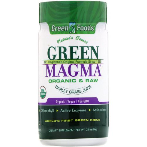 Green Foods, Green Magma, Barley Grass Juice, 2.8 oz (80 g) Review