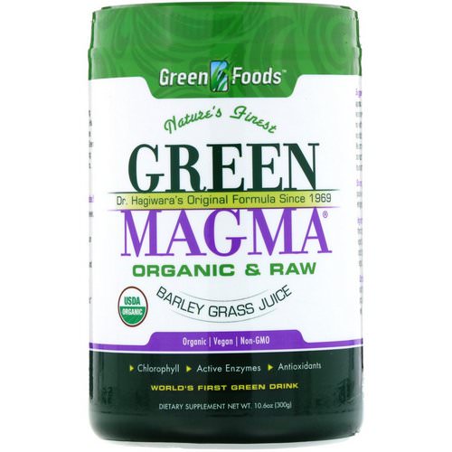 Green Foods, Green Magma, Barley Grass Juice, 10.6 oz (300 g) Review