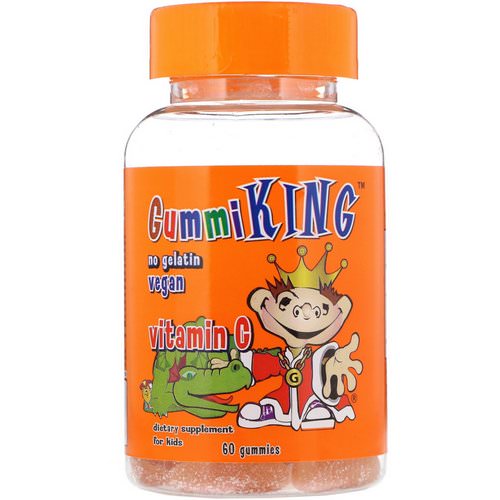 GummiKing, Vitamin C for Kids, 60 Gummies Review