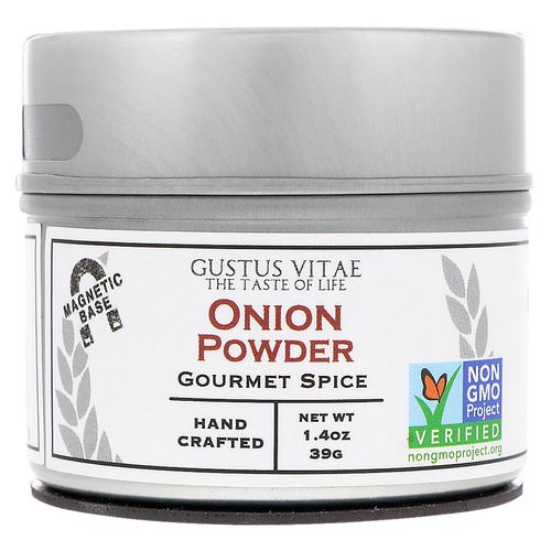 Gustus Vitae, Gourmet Spice, Onion Powder, 1.4 oz Review