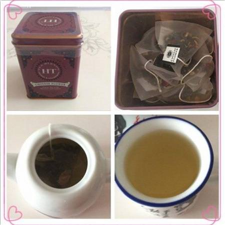 Harney & Sons, HT Tea Blend, Chinese Flower, 20 Tea Sachets, 1.4 oz (40 g) Review