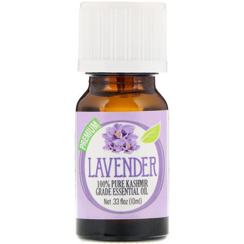 Healing Solutions, 100% Pure Kashmir Grade Essential Oil, Lavender, 0.33 fl oz (10 ml) Review