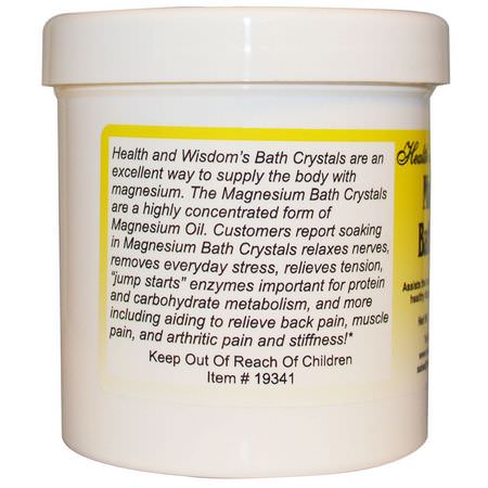 Magnesium, Minerals, Supplements, Mineral Bath, Oils, Bath Salts, Shower, Personal Care, Bath
