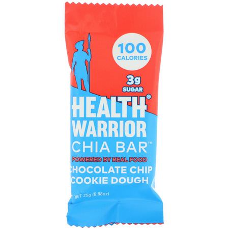 Health Warrior, Inc, Nutritional Bars, Chia Seeds
