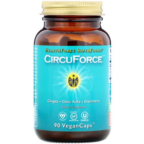 HealthForce Superfoods, CircuForce, 90 Vegan Caps Review