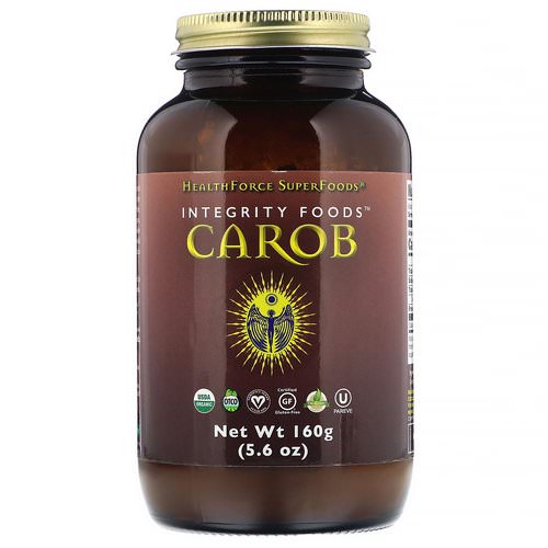 HealthForce Superfoods, Integrity Foods, Carob, 5.6 oz (160 g) Review