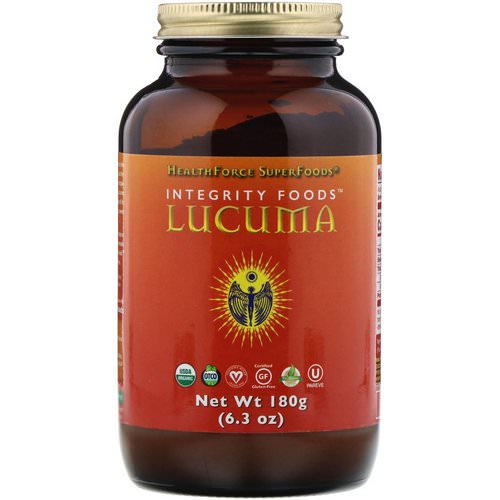 HealthForce Superfoods, Integrity Foods, Lucuma, 6.3 oz (180 g) Review