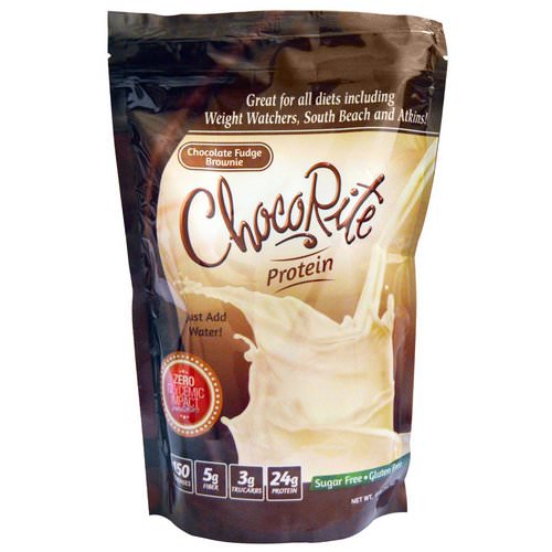 HealthSmart Foods, ChocoRite Protein, Chocolate Fudge Brownie, 14.7 oz (418 g) Review