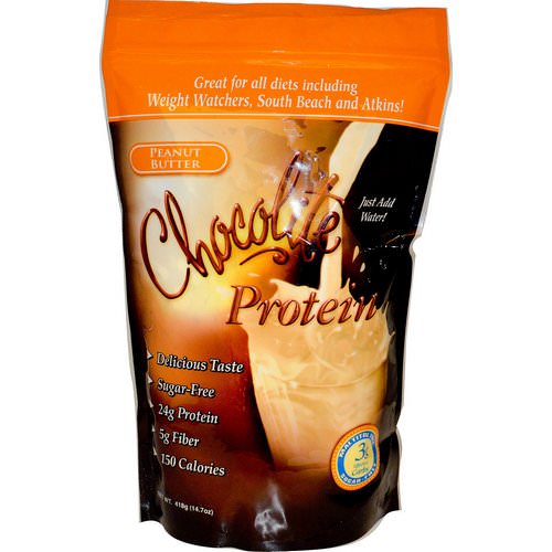 HealthSmart Foods, ChocoRite Protein, Peanut Butter, 14.7 oz (418 g) Review