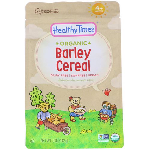 Healthy Times, Organic, Barley Cereal, 4+ Months, 5 oz (142 g) Review