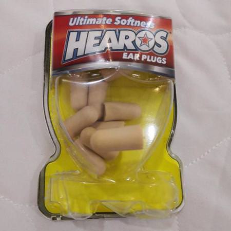 Hearos, Ear Plugs, Ultimate Softness, 14 Pairs Review