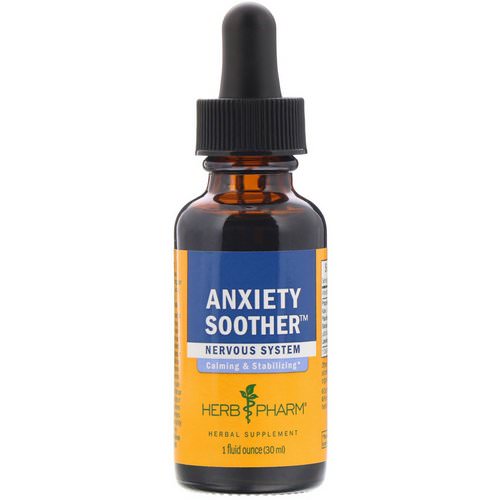 Herb Pharm, Anxiety Soother, 1 fl oz (30 ml) Review
