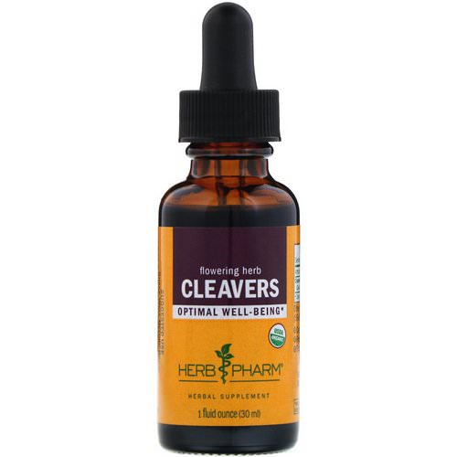 Herb Pharm, Cleavers, 1 fl oz (30 ml) Review
