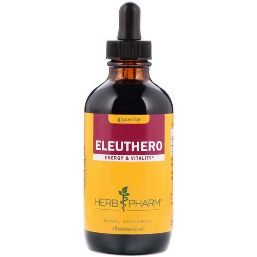 Herb Pharm, Eleuthero, 4 fl oz (120 ml) Review
