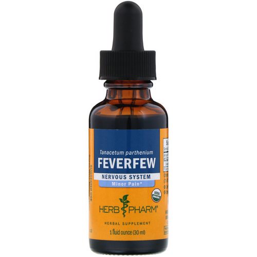 Herb Pharm, Feverfew, 1 fl oz (30 ml) Review