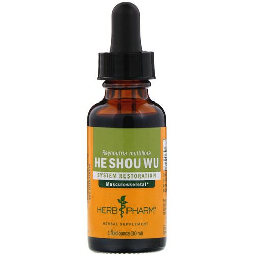 Herb Pharm, He Shou Wu, Whole Root, 1 fl oz (30 ml) Review
