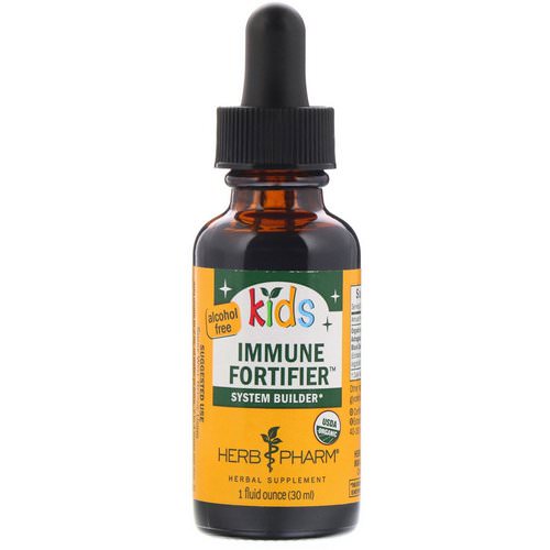 Herb Pharm, Kid's Immune Fortifier, System Builder, Alcohol Free, 1 fl oz (30 ml) Review