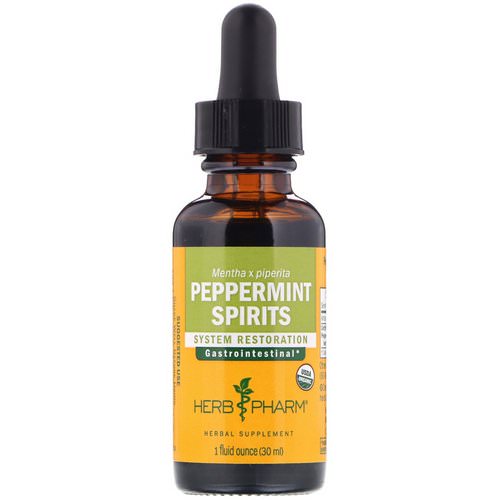 Herb Pharm, Peppermint Spirits, 1 fl oz (30 ml) Review