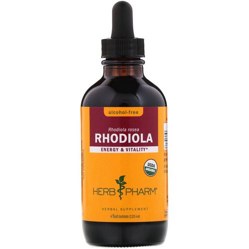 Herb Pharm, Rhodiola, Alcohol-Free, 4 fl oz (120 ml) Review
