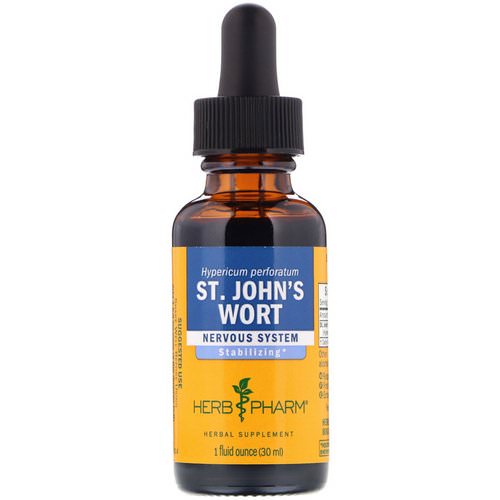Herb Pharm, St. John's Wort, 1 fl oz (30 ml) Review