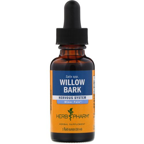 Herb Pharm, Willow Bark, 1 fl oz (30 ml) Review