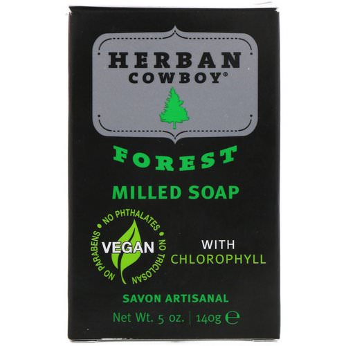 Herban Cowboy, Milled Soap, Forest, 5 oz (140 g) Review