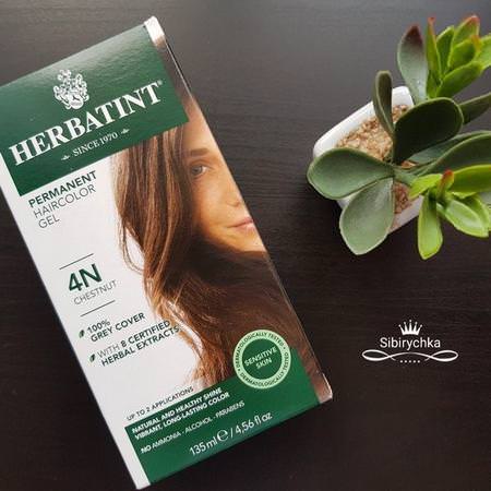 Herbatint, Permanent Haircolor Gel, 4N, Chestnut, 4.56 fl oz (135 ml) Review