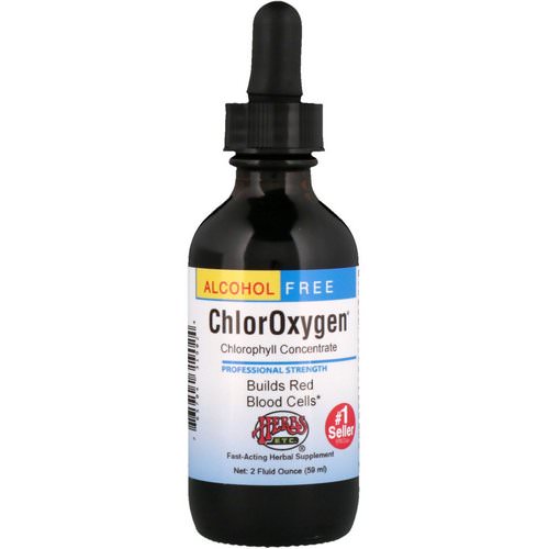Herbs Etc, ChlorOxygen, Chlorophyll Concentrate, Alcohol Free, 2 fl oz (59 ml) Review