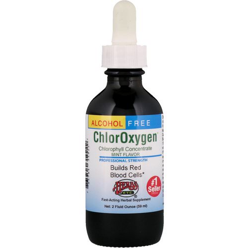 Herbs Etc, ChlorOxygen, Chlorophyll Concentrate, Alcohol Free, Mint Flavor, 2 fl oz (59 ml) Review