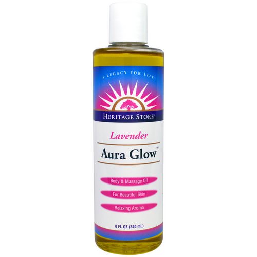 Heritage Store, Aura Glow, Lavender, 8 fl oz (240 ml) Review