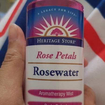 Heritage Store, Rose Petals Rosewater, 4 fl oz (118 ml) Review