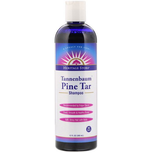 Heritage Store, Tannenbaum Pine Tar Shampoo, 12 fl oz (360 ml) Review