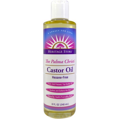 Heritage Store, The Palma Christi, Castor Oil, 8 fl oz (240 ml) Review