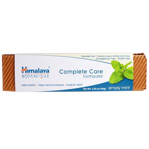 Himalaya, Botanique, Complete Care Toothpaste, Simply Mint, 5.29 oz (150 g) Review