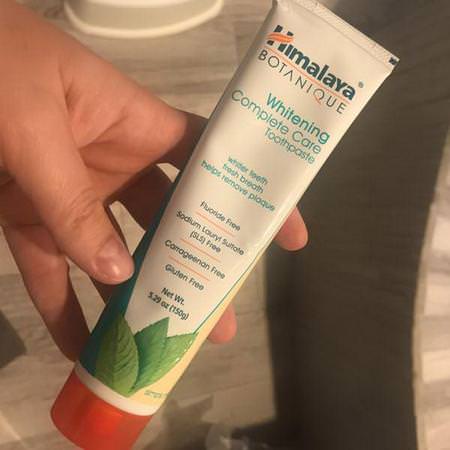 Botanique, Whitening Complete Care Toothpaste, Simply Mint