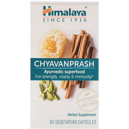 Himalaya, Chyavanprash Ayurvedic Superfood, 60 Vegetarian Capsules Review