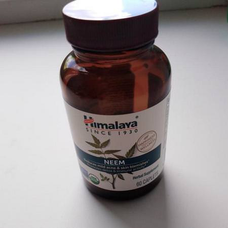 Herbs Homeopathy Neem Gluten Free Himalaya