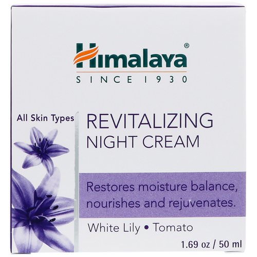 Himalaya, Revitalizing Night Cream, 1.69 oz (50 ml) Review