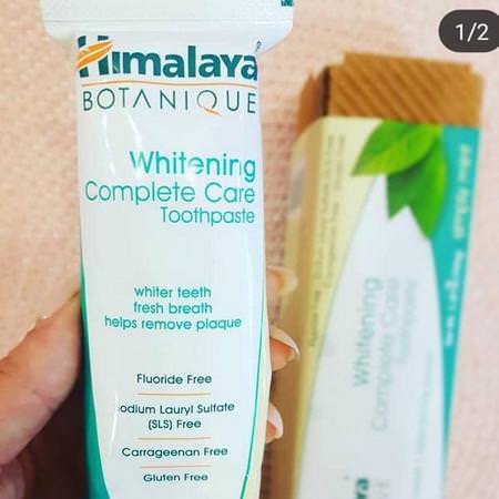 Whitening Mint Travel Toothpaste, Simply Mint