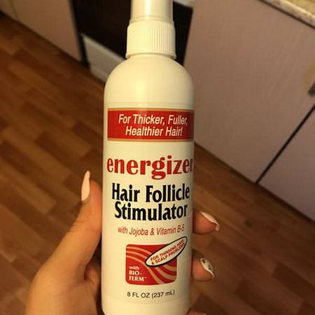 Hobe Labs, Energizer, Hair Follicle Stimulator, 8 fl oz (237 ml) Review