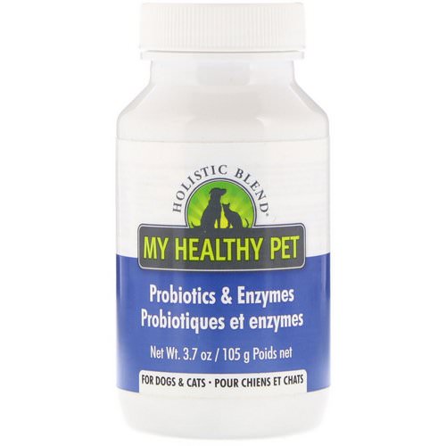 Holistic Blend, My Healthy Pet, Probiotics & Enzymes, For Dogs & Cats, 3.7 oz (105 g) Review