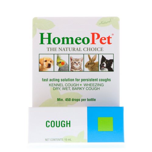 HomeoPet, Cough, 15 ml Review
