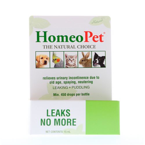 HomeoPet, Leaks No More, 15 ml Review