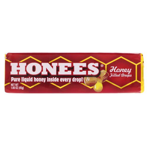 Honees, Honey Filled Drops, 1.60 oz (45 g) Review