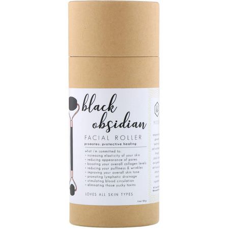 Honey Belle Skincare Gifts Black Obsidian Facial Roller