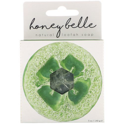 Honey Belle, Natural Loofah Soap, Eucalyptus Peppermint, 5 oz (140 g) Review